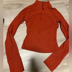Lululemon Ribbed Cayenne Cropped Define Jacket Size 2